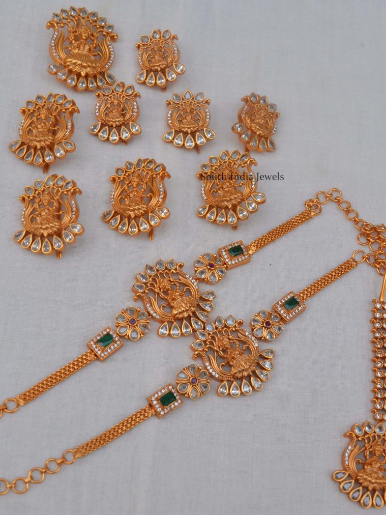 Elegant Antique Finish Bridal Set (2)
