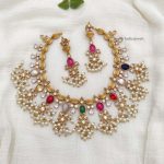 Gorgeous Navarathna Guttapusalu Necklace