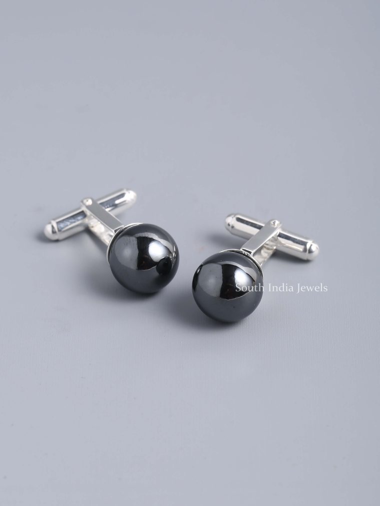 Hematite Cufflinks For Him (2)