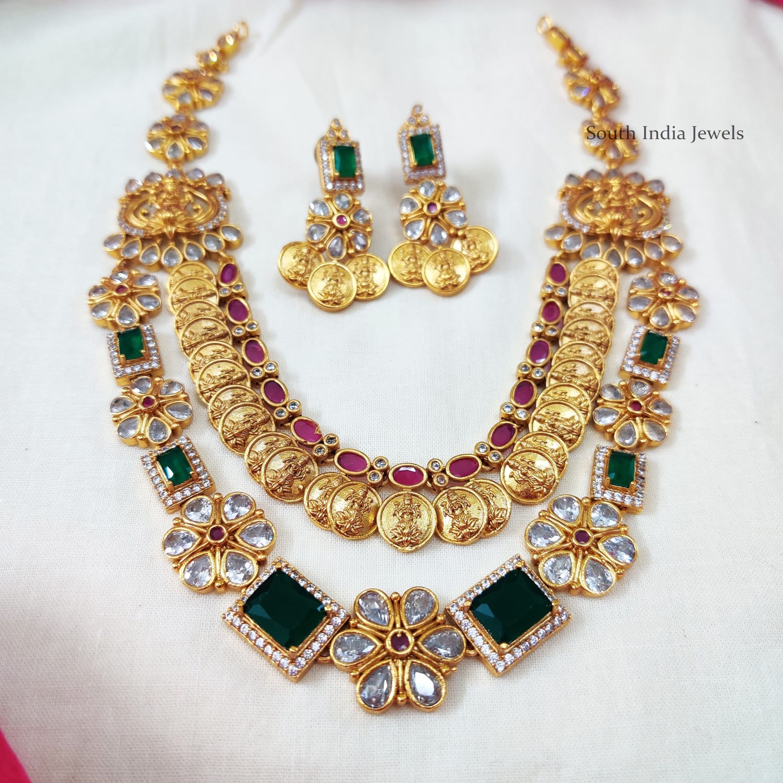 Lakshmi-Coin-Two-Layers-Necklace