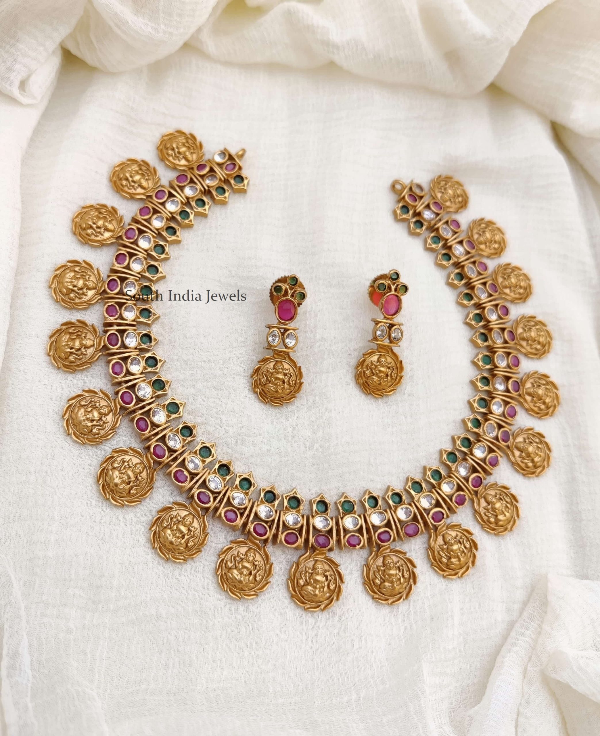 Stunning-Lakshmi-Coin-Necklace