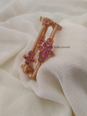 Traditional Matte Finish Kemp Bangles