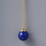 Trendy Lapis Drop Earrings (2)