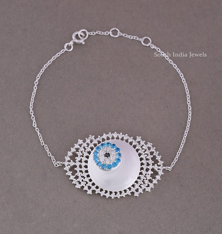 Unique Evil Eye White Bracelet