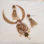 Antique Krishna Matt Finish Necklace