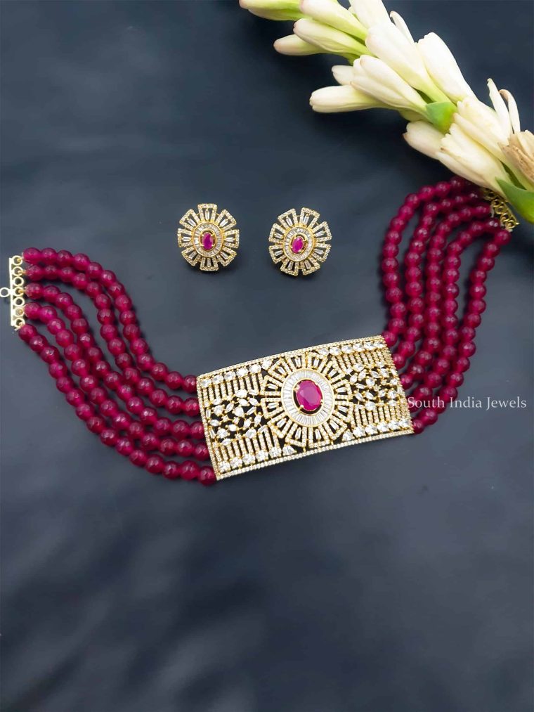 Beautiful Beads Choker (2)