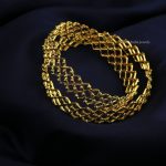 Beautiful Gold Finish Bangles (2)