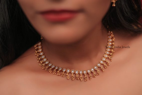 Beautiful Pearl Gunguru Necklace