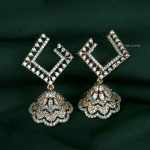 Imitation Rose Gold Jhumkas