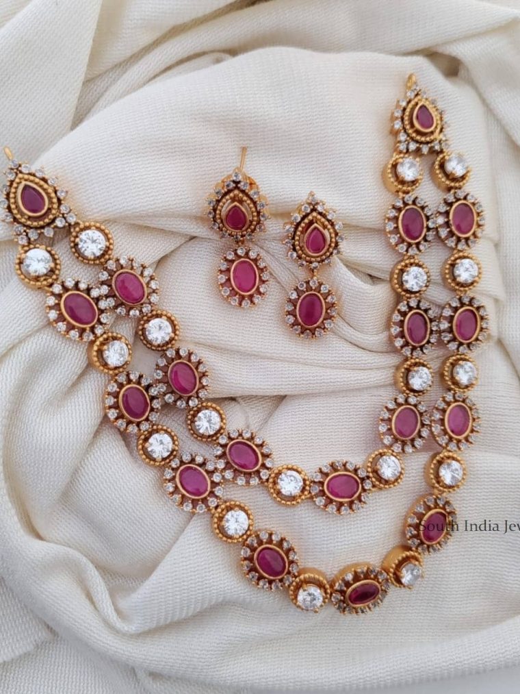 Beautiful Two Layers Kemp Necklace