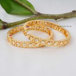 Elegant Kundan Stones Bangles (2)