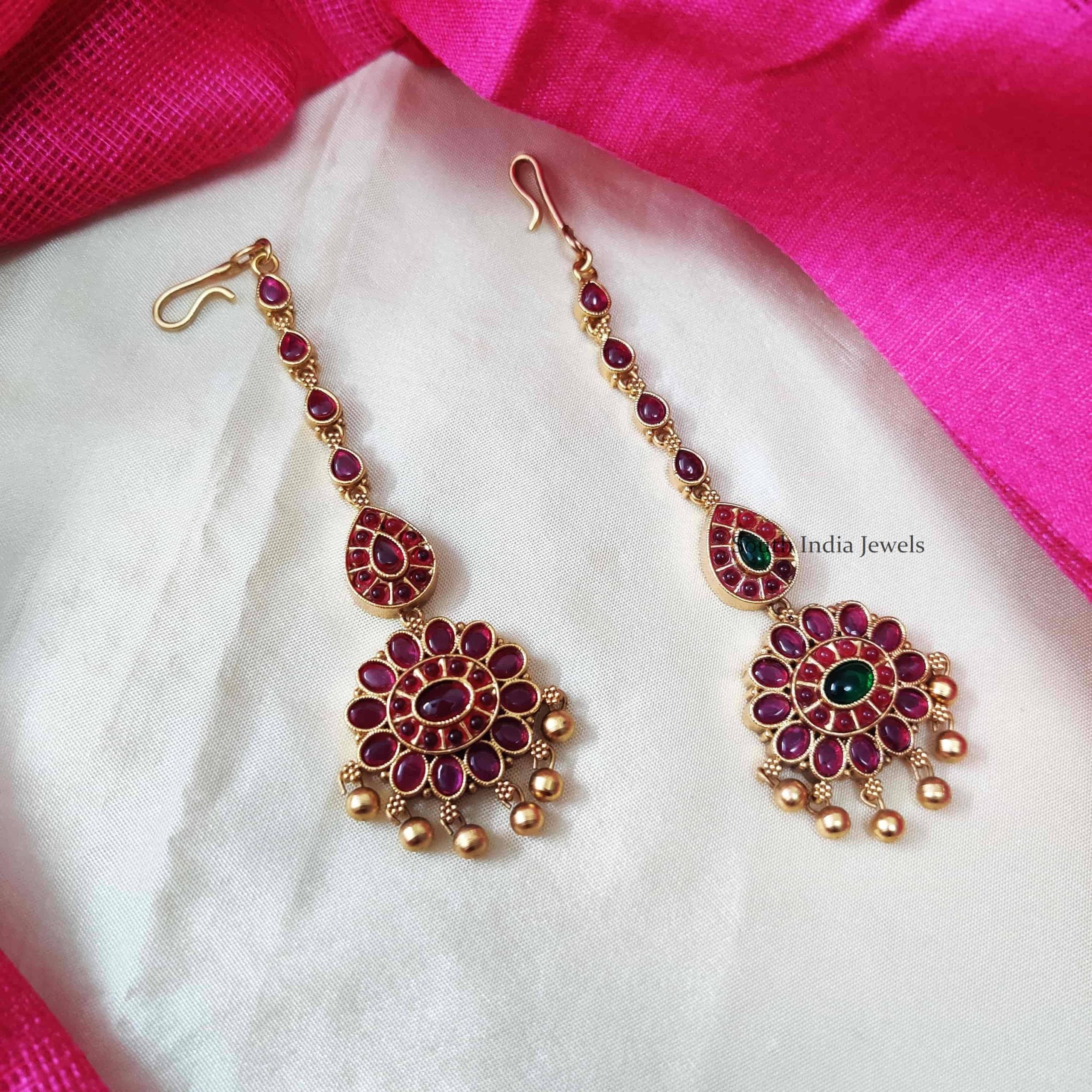 Traditional Maang Tikka - South India Jewels