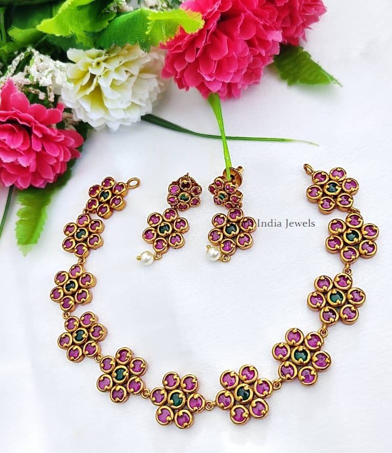 Floral Design Kemp Necklace