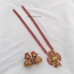 Glamorous Lakshmi Pendant Haaram Set