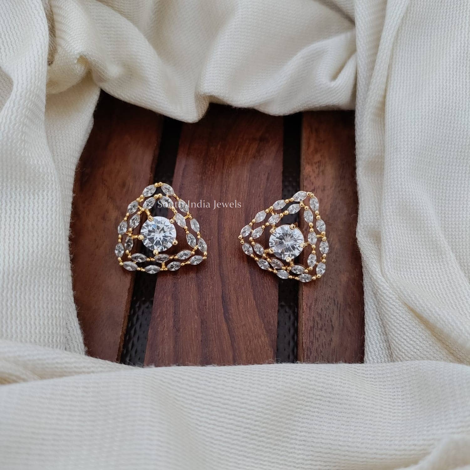 Gorgeous CZ Stone Earrings