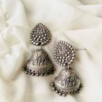 Gorgeous German Silver Jhumkas