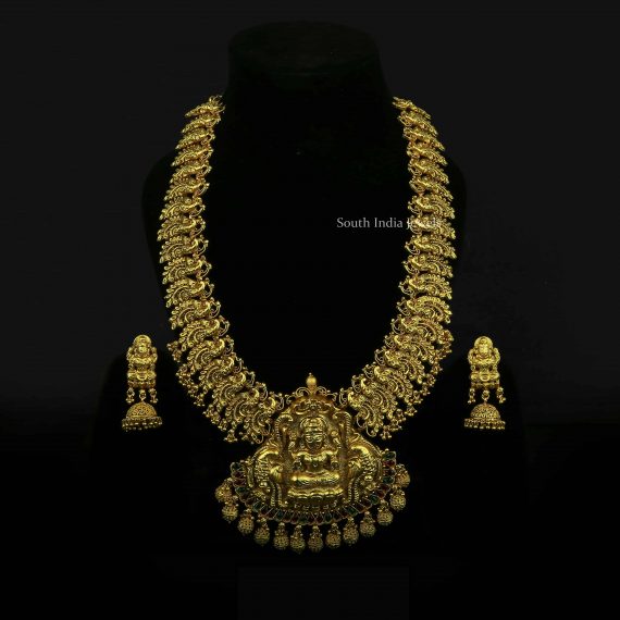 Heavy Exemplary Temple Long Necklace