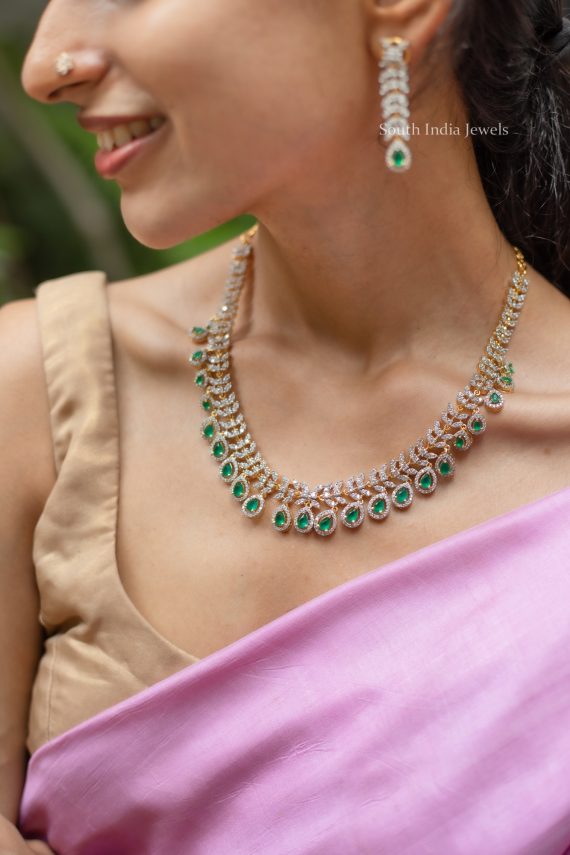 Royal Ad Emerald Necklace Set (2)