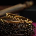 Simple Gold Tone Bangles