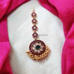 Stunning Chakra Design Maang Tikka