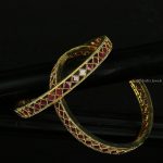 Stunning Sumitra Ruby Bangles