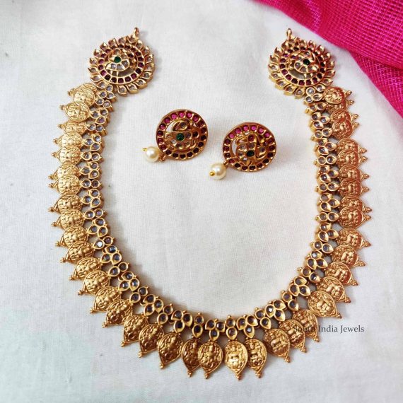 Traditional Lakshmi Coin Necklace (2)