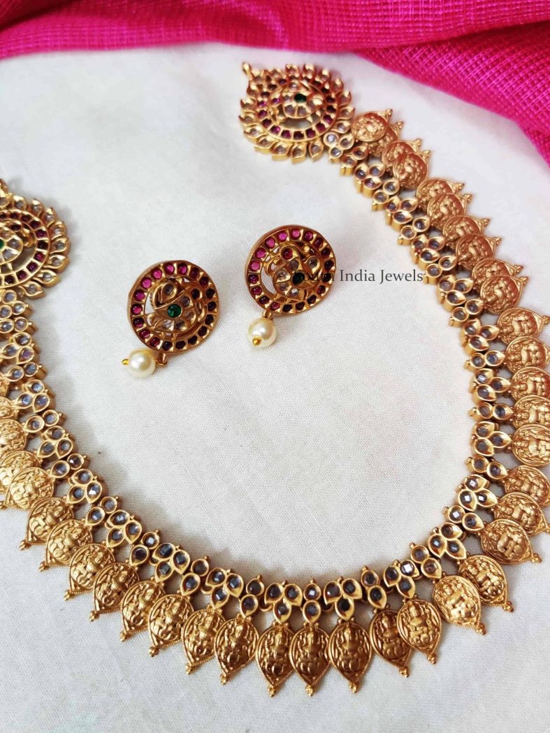 Traditional Lakshmi Coin Necklace