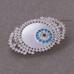 Unique Evil Eye Brooch (2)