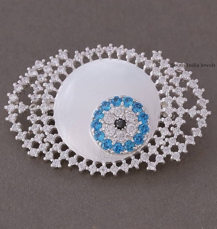 Unique Evil Eye Brooch