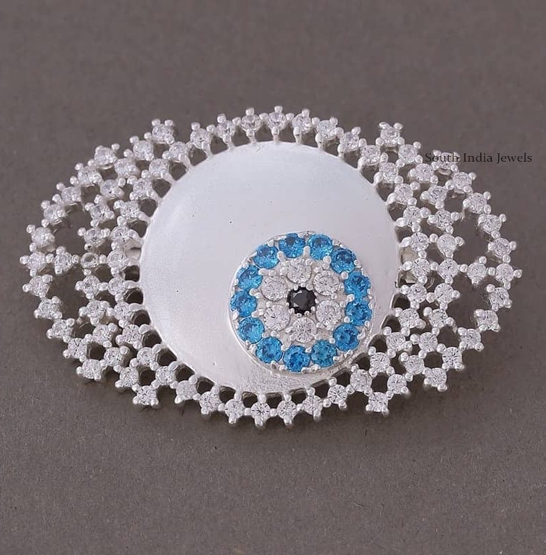 Unique Evil Eye Brooch