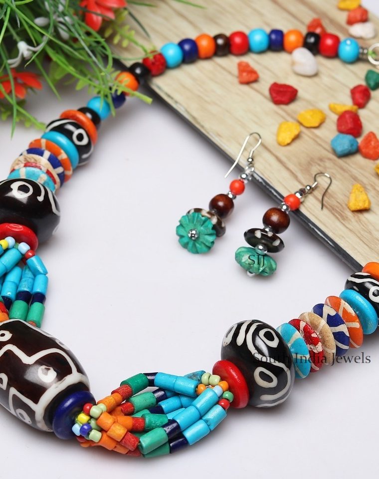 Antique Tribe Style Necklace Mala