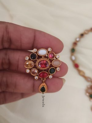 Beautiful Navaratna Elite Necklace