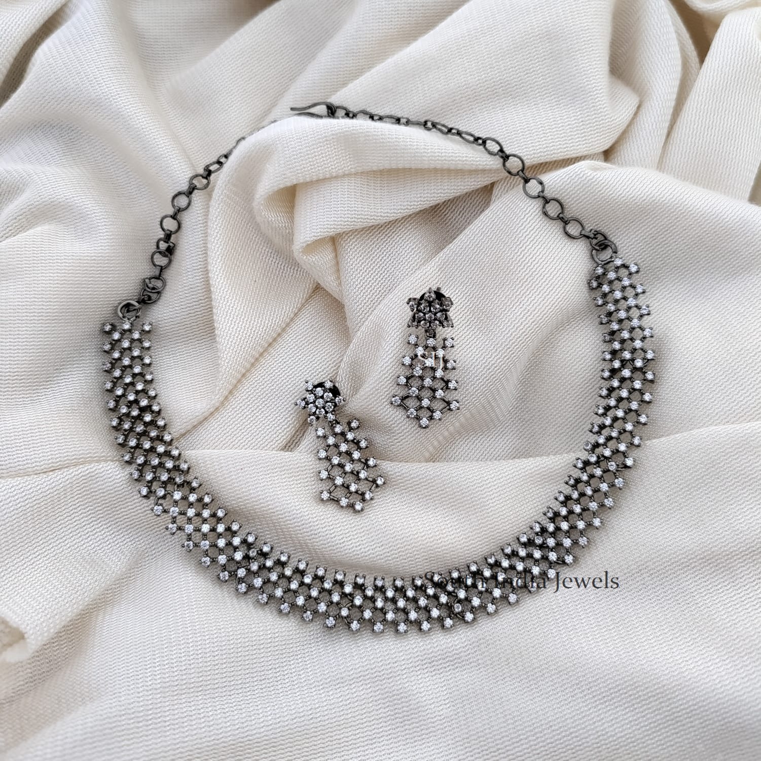 Elegant CZ Stone Necklace