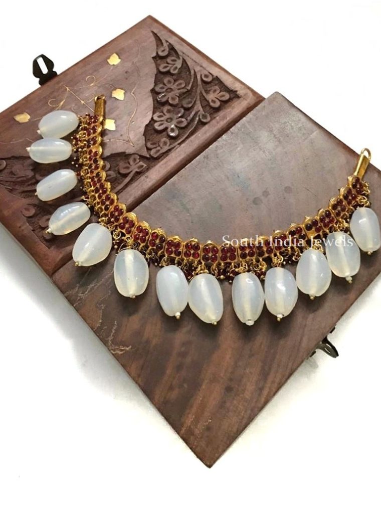 Exquisite Kemp & Beads Necklace
