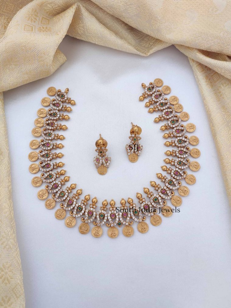 Exquisite Lakshmi Coin Necklace