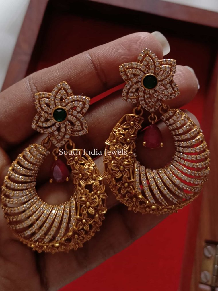 Marvelous Chandbali Design Earrings