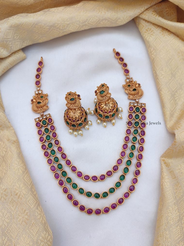 Royal Real Kemp Peacock Necklace