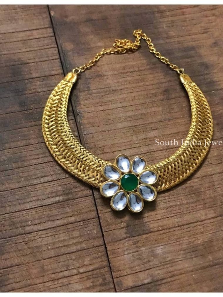 Unique Floral Necklace