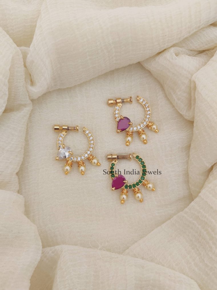 Beautiful AD Stone Nose Pin
