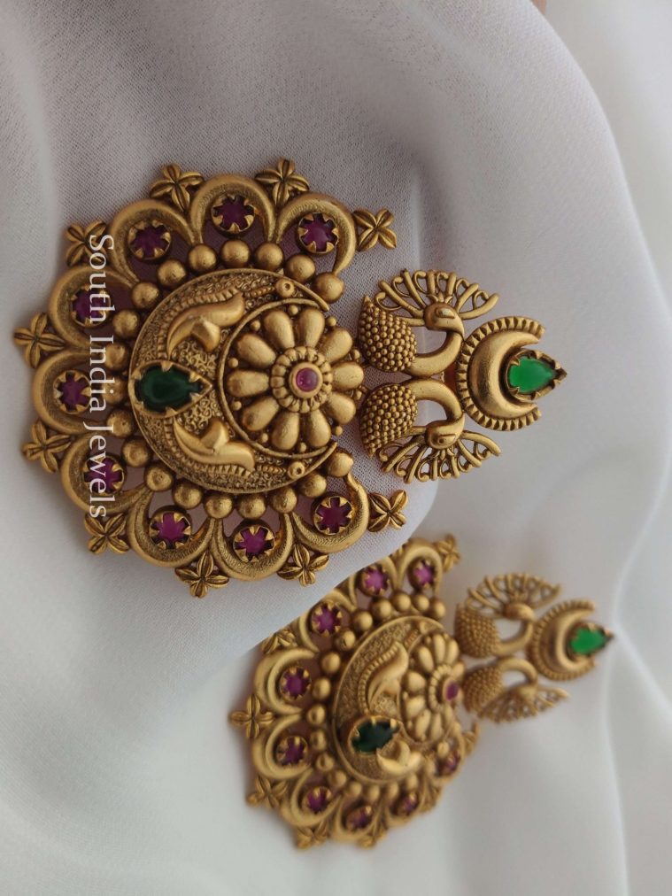 Beautiful Kemp Peacock Earrings