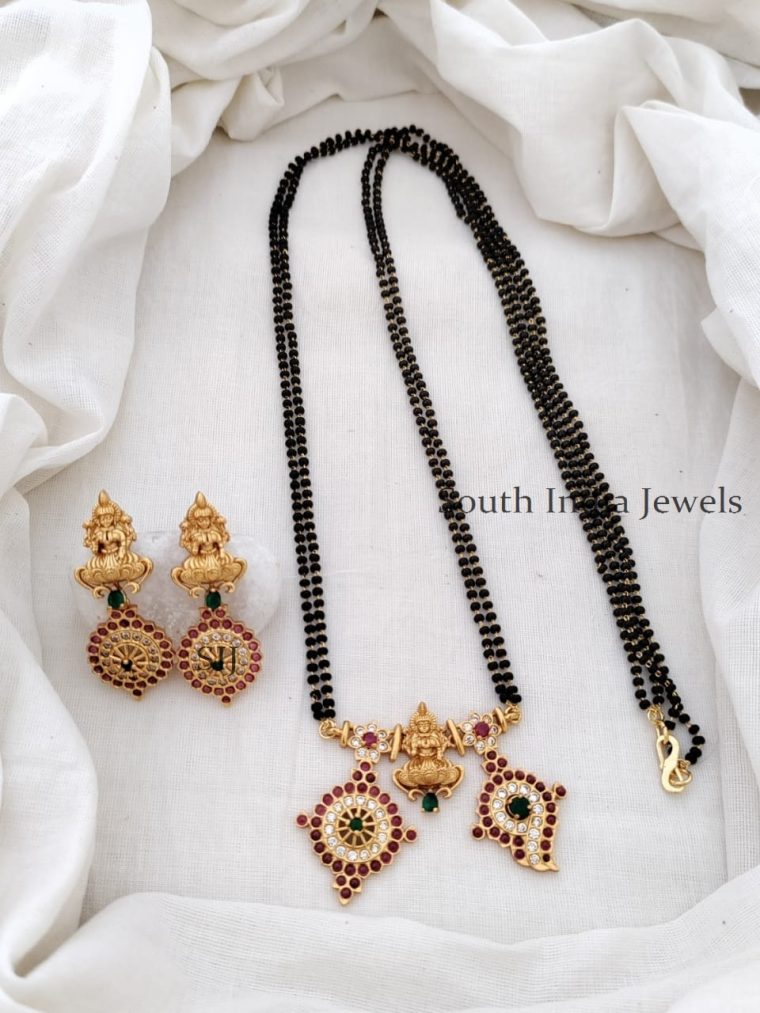 Beautiful lakshmi Design Mangalsutra
