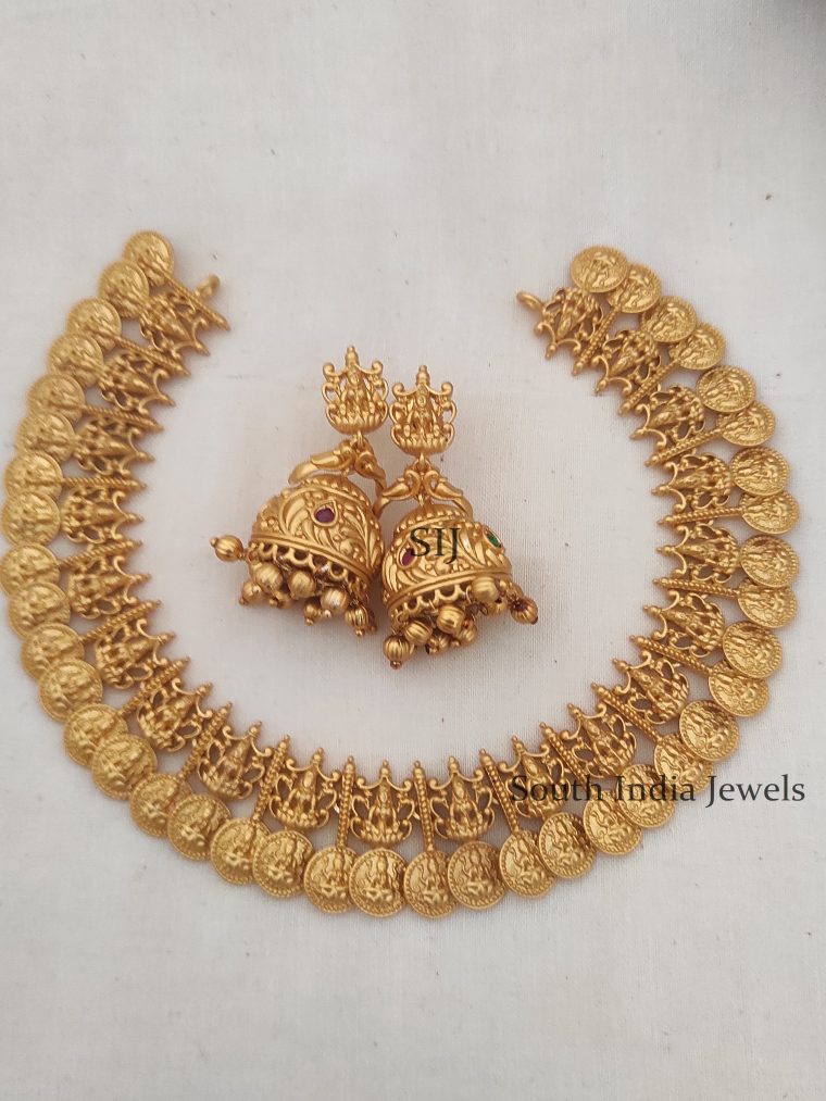 Classic Lakshmi Coin Designer Necklace (3)