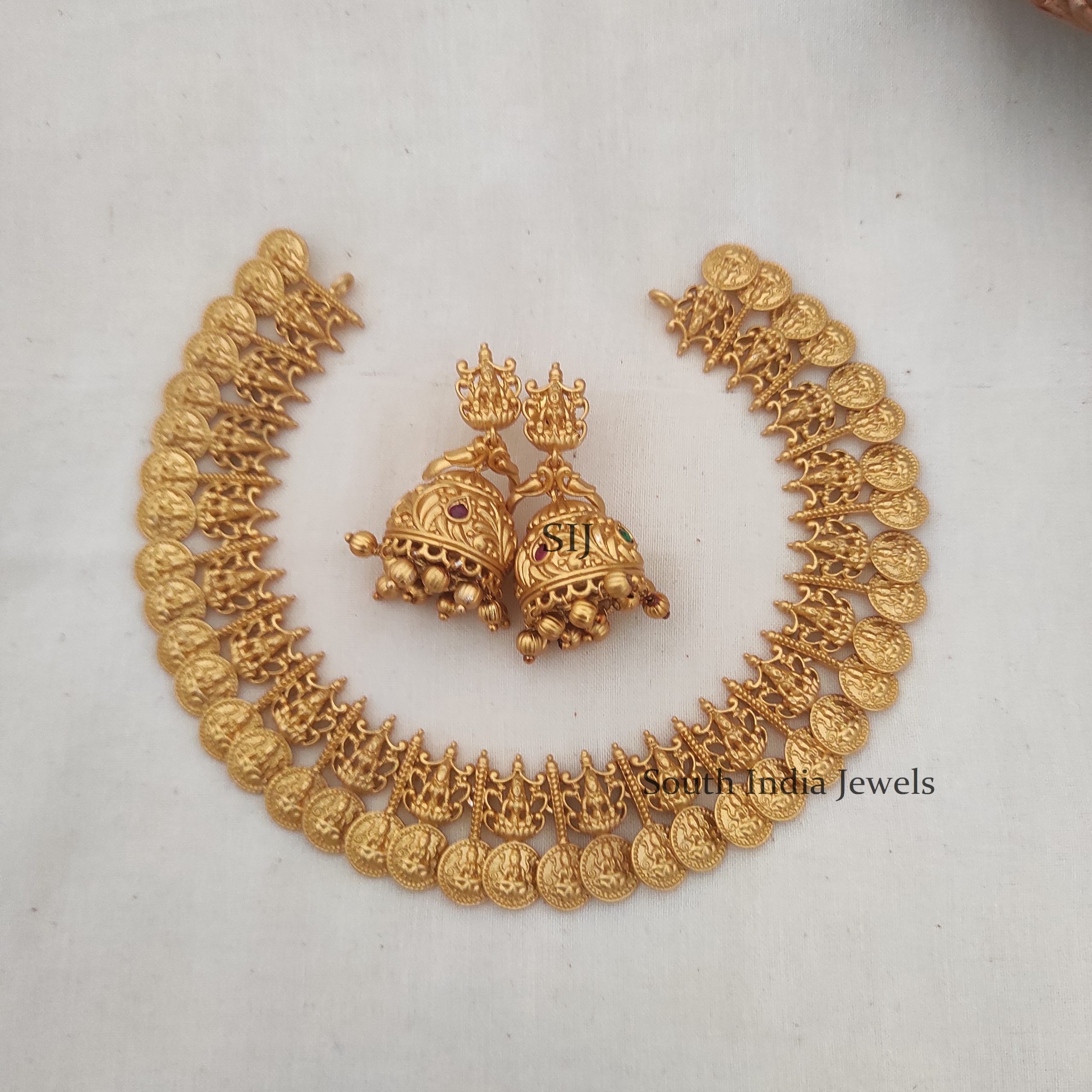 Classic Lakshmi Coin Designer Necklace (3)