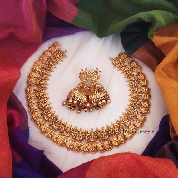 Classic Lakshmi Coin Designer Necklace (3)