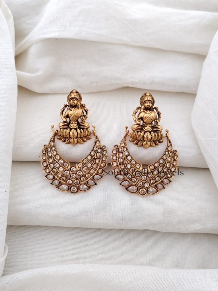 Classic Lakshmi Design Earrings