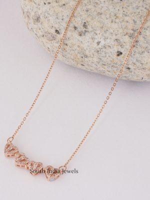 Classic Rose Gold Pendant Chain (2)