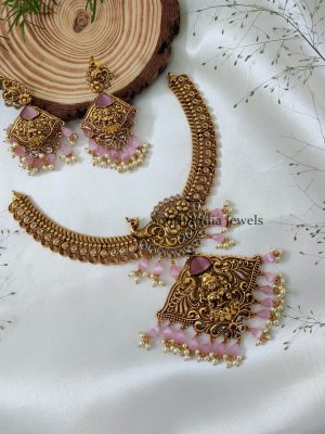 Elegant Lakshmi Design Necklace