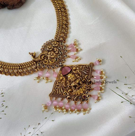 Elegant Lakshmi Design Necklace