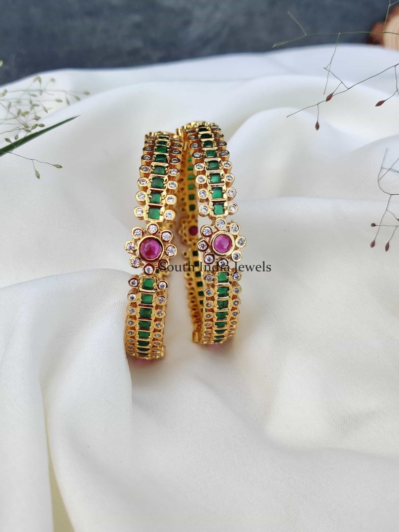 Elegant Three Layers Bangles