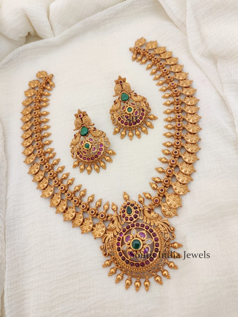Exquisite Lakshmi Coin Necklace (2)
